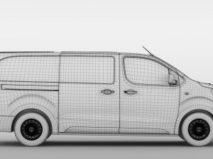 opel vivaro van l3 2019 Modelo 3D