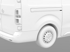 opel vivaro van l3 2019 Modelo 3D
