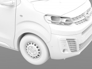 opel vivaro van l3 2019 Modelo 3D