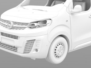 opel vivaro van l3 2019 Modelo 3D