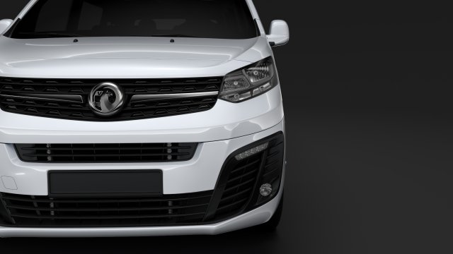 vauxhall zafira life l2 2019 3D 모델 .c4d .max .obj .3ds .fbx .stl .blend 