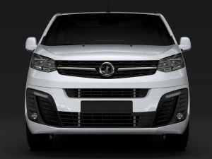 vauxhall zafira life l2 2019 3D Model