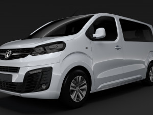 vauxhall zafira life l2 2019 3D 모델