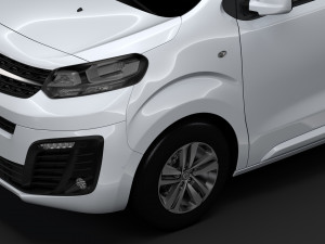 vauxhall zafira life l2 2019 3D 모델