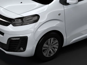 vauxhall zafira life l2 2019 3D Model