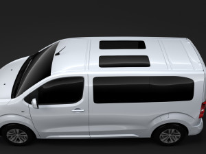 vauxhall zafira life l2 2019 3D 모델