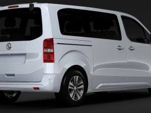 vauxhall zafira life l2 2019 3D Model