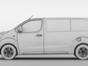 vauxhall zafira life l2 2019 3D Model