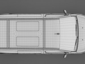 vauxhall zafira life l2 2019 3D 모델