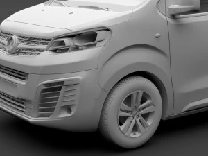 vauxhall zafira life l2 2019 3D Model