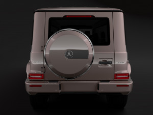 mercedes-maybach g 600 limousine w464 2019 3D Model