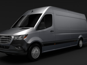freightliner sprinter panel van l3h2 rwd 2019 Modelo 3D
