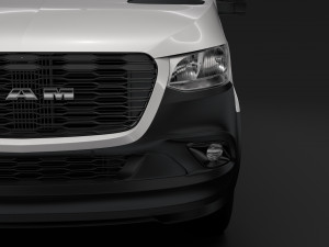 ram sprinter panel van l3h2 rwd 2019 3Dモデル