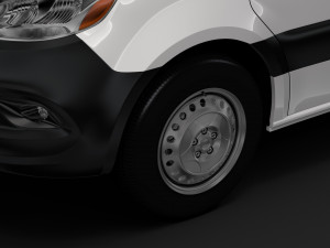 ram sprinter panel van l3h2 rwd 2019 3D मॉडल