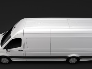 ram sprinter panel van l3h2 rwd 2019 3D मॉडल
