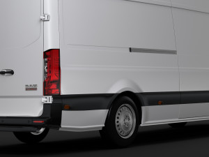 ram sprinter panel van l3h2 rwd 2019 3D मॉडल