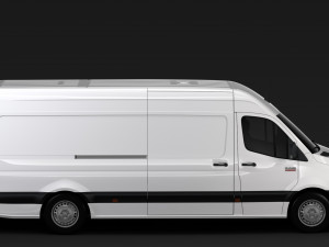 ram sprinter panel van l3h2 rwd 2019 3D मॉडल