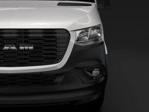 ram sprinter panel van l2h2 fwd 2019 3D Model