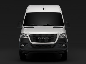 ram sprinter panel van l2h2 fwd 2019 3D Model