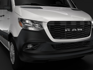 ram sprinter panel van l2h2 fwd 2019 3D Model