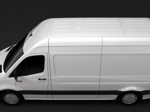ram sprinter panel van l2h2 fwd 2019 3D Model