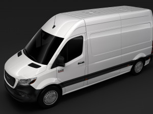 ram sprinter panel van l2h2 fwd 2019 3D Model