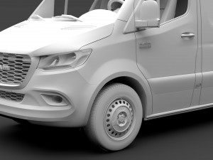 ram sprinter panel van l2h2 fwd 2019 3D Model