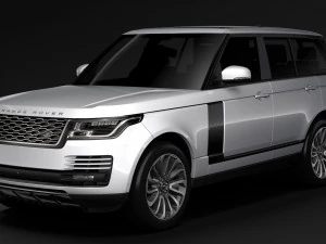 range rover p400e vogue se l405 2019 3D Model
