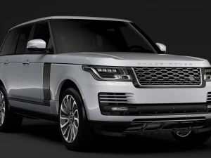 range rover p400e vogue se l405 2019 3D Модель