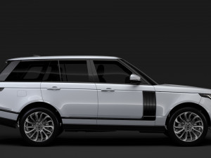 range rover p400e vogue se l405 2019 3D Model