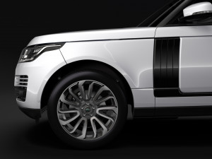 range rover p400e vogue se l405 2019 3D Model