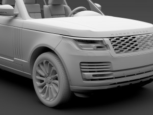 range rover p400e vogue se l405 2019 3D Model