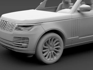 range rover p400e vogue se l405 2019 3D Модель