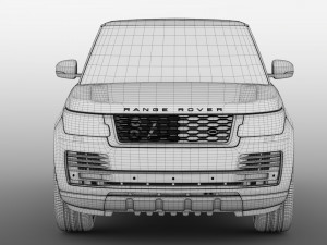 range rover p400e vogue se l405 2019 3D Model