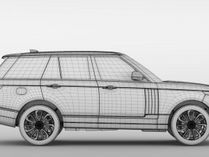range rover p400e vogue se l405 2019 3D Model