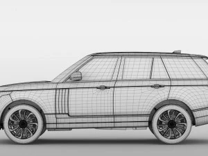 range rover p400e vogue se l405 2019 3D Модель