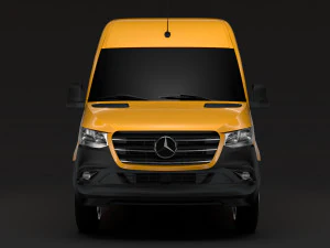 mercedes benz sprinter panel van l2h2 fwd 2019 3D Model