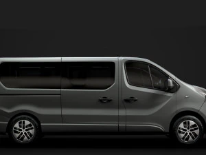 renault trafic spaceclass lwb 2019 3D Model