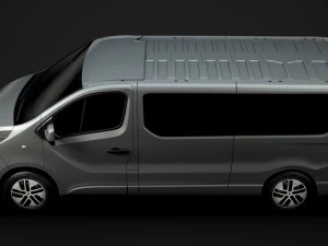 renault trafic spaceclass lwb 2019 3D Model