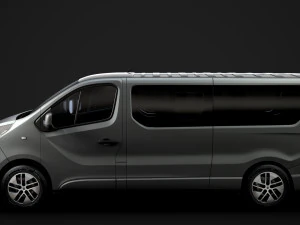 renault trafic spaceclass lwb 2019 3D Model