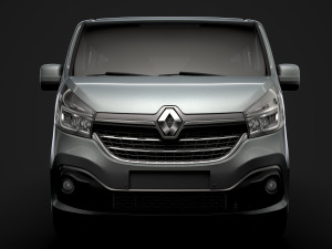 renault trafic spaceclass lwb 2019 3D-Modell