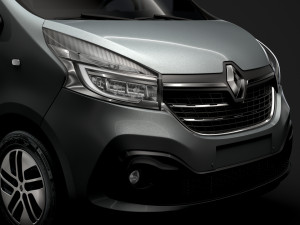 renault trafic spaceclass lwb 2019 3D-Modell