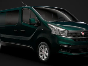 fiat talento combi 2019 Modelo 3D