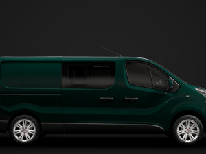 fiat talento combi 2019 Model 3D