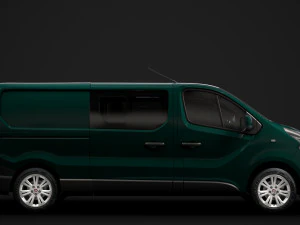 fiat talento combi 2019 3D Model
