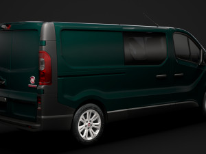 fiat talento combi 2019 Model 3D