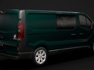 fiat talento combi 2019 3D Model
