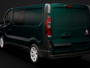fiat talento combi 2019 Model 3D