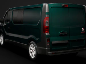 fiat talento combi 2019 3D Model