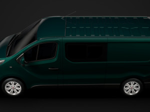 fiat talento combi 2019 Model 3D